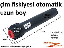 ÇİM SULAMA FİSKİYESİ UZUN BOYLU 1/2 TOPRAK ALTI OTOMATİK BAHÇE SULAMA YAĞMURLAMA