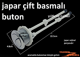 JAPAR REZERVUAR İÇ TAKIM ÇİFT KADEMELİ BASMA DÜĞMESİ