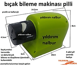 BIÇAK BİLEME MAKAS BİLEME PİLLİ METAL TAŞLAMA METAL YONTMA MAKİNASI
