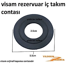 VİSAM REZERVUAR İÇ TAKIM CONTASI ORJİNAL KAPAMA BOŞALTMA CONTA