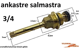 ANKASTRE TAHARAT 3/4 YARIM PARMAK SALMASTRA MUSLUĞU İÇİ TAHARET MUSLUK İÇİ GİZLİ TAHARET BÜYÜK BOYLU
