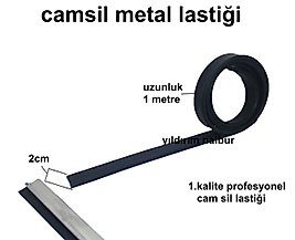 CAMSİL LASTİĞİ PROFESSIONEL CAM SİLME LASTİĞİ 1 METRE