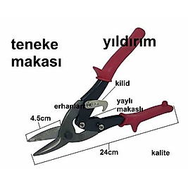 TENEKE MAKASI ALÇIPAN MAKASI SÜPERR SAÇ MAKASI