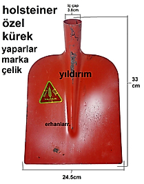 KÜREK HOLSTEİNER YAPARLAR MEZARCI KÜREĞİ ÖZEL KÜREK