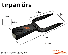 TIRPAN ÖRS ÇEKİÇLEME ÖRSÜ ÇEKİÇ TIRPAN TAŞLAMA TAŞI