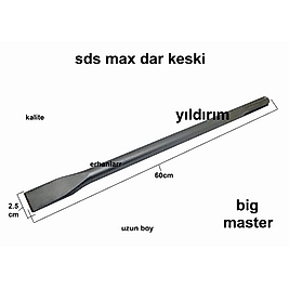 SDSMAX KESKİ KIRICI 60 CM HİLTİ KESKİ DAR UÇ KALİTELİ EN UZUN BOYY