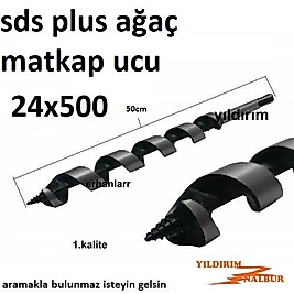 AHŞAP MATKAP UCU 24x500 AĞAÇ DELME UCU KALIN TAHTA DELME