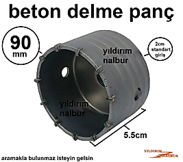 90 MM BETON DELME ELMASLI PANÇ DUVAR DELME
