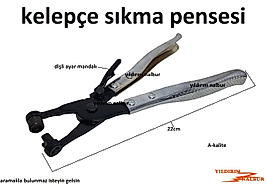KELEPÇE SIKMA PENSESİ KLİPS MANDALLI OTO PENSE