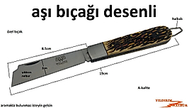 AŞI BIÇAĞI ÖZEL DESENLİ AĞIR KALIN BÜYÜK MODEL WELDER HALKALI