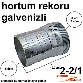 GALVENİZLİ HORTUM REKORU 2-2/1 SU DEPOSU REKORU 2.5 PARMAK