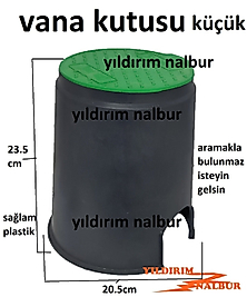 VANA KUTUSU KÜÇÜK BOY TOPRAK ALTI SULAMA MUSLUK KUTUSU