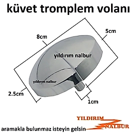 KÜVET TROMPLEMİ KUMANDA KAPAĞI VOLAN OTOMATİK KÜVET JAKUZİ ÇEVİME KAPAĞI