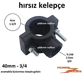 HIRSIZ KELEPÇE SU TESİSATI 40-25 PLASTİK KUVETLİ 40 LIK ORTA BOY