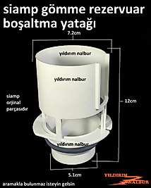 SİAMP GÖMME REZERVUAR BOŞALTMA YATAK YENİ MODEL İÇ TAKIM ALT YATAĞI KAFES
