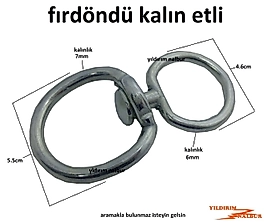 FIRDÖNDÜ KALIN FIR DÖNDÜ KALIN ETLİ METAL FIRDÖNDÜ