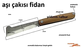 AŞI BIÇAĞI AŞILAMA BIÇAĞI AŞI ÇAKISI KALİTE AHŞAP SAP FİDAN
