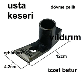 USTA KESERİ İZZET BATUR DÖVME ÇELİK 1.KALİTE
