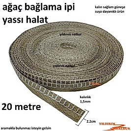 20 METRE AĞAÇ FİDAN BAĞLAMA HALATI KALIN SAĞLAM TAŞIMA HALATI İPİ