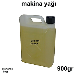 MAKİNE YAĞI MAKİNA YAĞI KİLOLUK İNCE YAĞ SIVI YAĞ 900GR