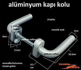 ALÜMİNYUM KAPI KOLU DOGRAMA KAPI KOLU ÇEKME KOLU
