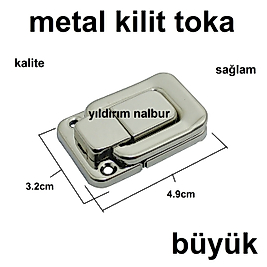 ÇANTA TOKASI VALİZ TOKASI BAVUL KİLİDİ HOBİ KİLİT