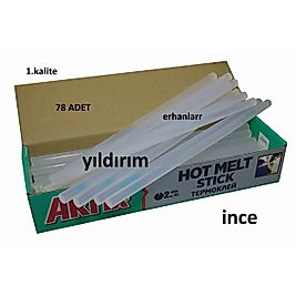 MUM SİLİKON İNCE SICAK SİLİKON SİLİKON ÇUBUGU