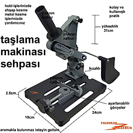 AVUÇ TAŞLAMA SEHPASI HOBİ TAŞLAMA MENGENE KESİM SEHPA