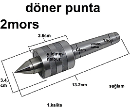 DÖNER PUNTA MORS 2 TORNA PUNTASI TORNA MORSU ORTA BOY