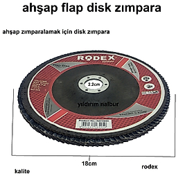 FLAP DİSK ZIMPARA AHŞAP TAHTA ZIMPARALAMA TRAŞLAMA YONTMA