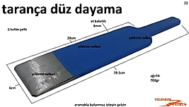 TARANÇA DÜZ DAYAMA ÇELİK SAPLI KAPORTACI ÇEKİCİ SAGLAM ÇELİK