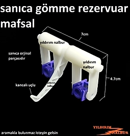 SANICA GÖMME REZERVUAR MAFSAL TAKIMI KANCA UÇ SANİKA KOL SETİ GÖMME İÇ TAKIM