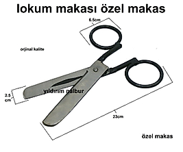 LOKUM MAKASI ŞEKERLEME KESME MAKASI BÜYÜK BOY ÖZEL YAPIM MAKAS