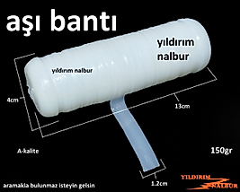 AŞI BANDI AŞI BANTI AŞI BAĞI 1.KALİTE 150 GR AĞAÇ AŞILAMA FİDAN AŞILAMA