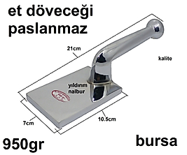 ET DÖVME PİRZOLA BÜFTEK DÖVME APARATI 1.KALİTE