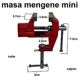 MENGENE HOBİ MASA MENGENE MİNİ TİP KÜÇÜK