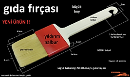 GIDA FIRÇASI KÜÇÜK ONAYLI YUMURTA FIRÇASI YENÜ ÜRÜN PASTA FIRÇA 1.KALİT