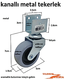 SEHPA TEKERLEĞİ MASA TEKERLEĞİ SUNTA KANALLI TEKERLEK BİLYALI