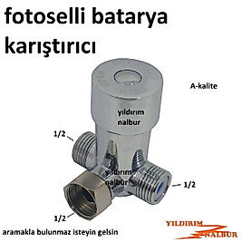 FOTOSELLİ BATARYA KARIŞTIRICI YÖNLENDİRİCİ FOTOSEL ARMATÜR YÖN VERİCİ