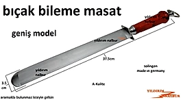 MASAT BÜYÜK GENİŞ MODEL DUBLE BOY SOLİNGEN 1.KALİTE BIÇAK BİLEME MASATI APARATI