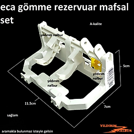 ECA GÖMME REZERVUAR MAFSAL TAKIMI SET BUTON KANCASI
