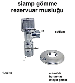 SİAMP GÖMME REZERVUAR DOLDURMA MUSLUĞU İÇ TAKIM MUSLUK