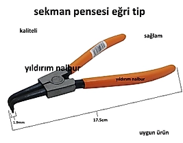 SEKMAN PENSESİ EĞRİ TİP BÜYÜK KALİTE UYGUN FİYAT