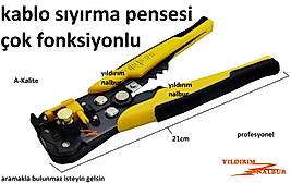 KABLO SIYIRMA PENSESİ ÇOK AMAÇLI PROFESYONEL BÜYÜK BOY KABLO SOYACAĞI