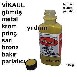 GÜMÜŞ PARLATICI KAVİL VİKAUL MADEN PARLATICI KROM PRİNÇ BRONZ BAKIR