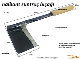 SAĞ NALBANT SUNTRAÇ BIÇAĞI HAYVAN TIRNAK KESME BÜYÜK BAŞ HAYVAN TIRNAK BIÇAĞI