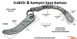 TRAKTÖR KASA KAMASI TEKLİ KAMYON KASA KANCASI KASA KAZIK SAPLAMA