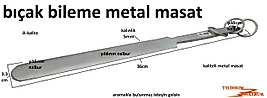 METAL MASAT EKONOMİK BIÇAK BİLEME MASAT KESKİNLEŞTİRME BİLEME APARATI