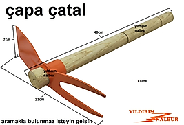 BAHÇE ÇAPA ÇATAL ÇAPA HOBİ ÇAPASI BAHÇE ÇAPALAMA SAĞLAM EL ÇAPASI