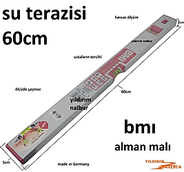 SU TERAZİSİ BMI MARKA ALMAN 60 CM KALİTE ORJİNAL